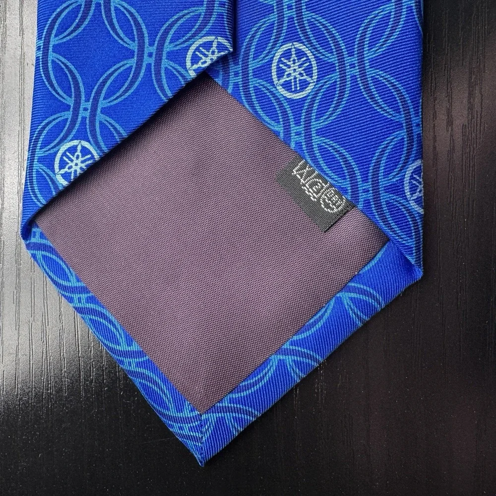 Yamaha Motocross Motorcycles Logo Neck Tie Necktie Blue MXGP Supercross SMX